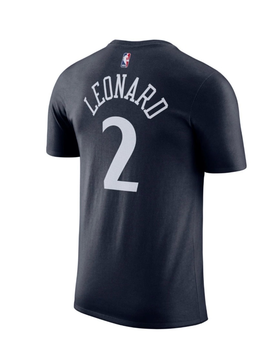 Clippers Kawhi Leonard Icon Name & Number T-Shirt Nike Large